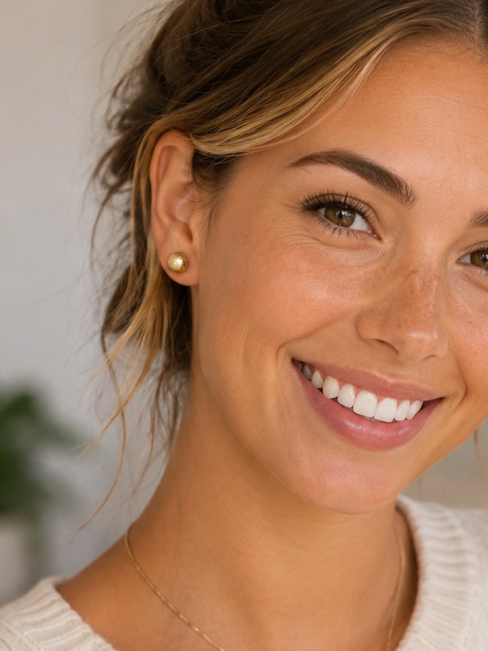 GOLD MARLEYLILLY EARRINGS